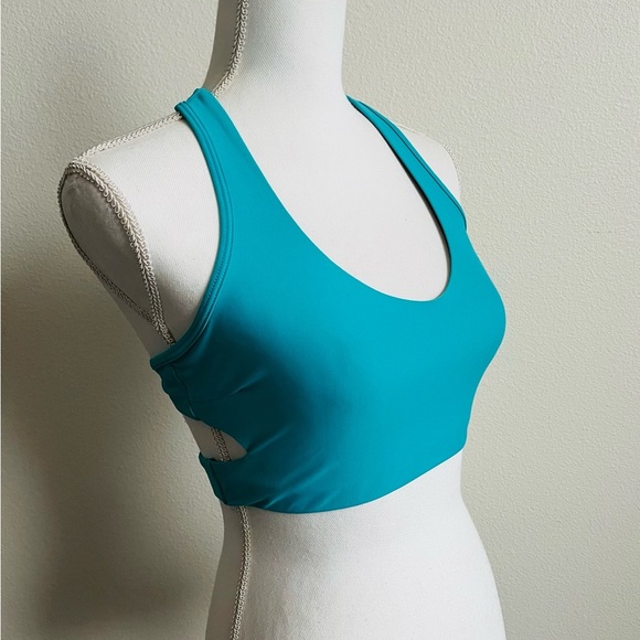 Teal Racerback Sports Bra Onzie S/M - Picture 6 of 9
